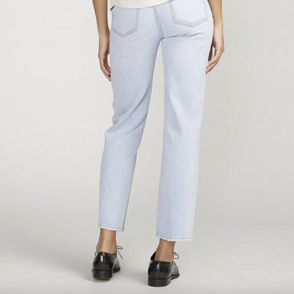 Highly Desirable Straight Leg Jean, SIlver, BNWT - Picture 2 of 4